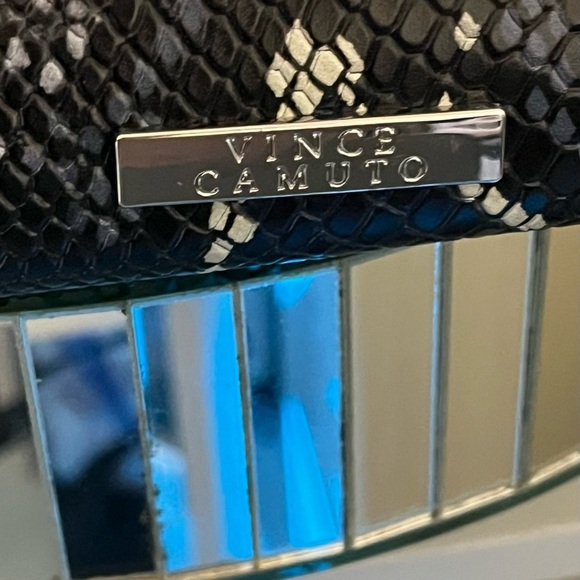 Vince Camuto Snake Embossed Leather Tote -Emely BLUE MULTI - Picture 5 of 16